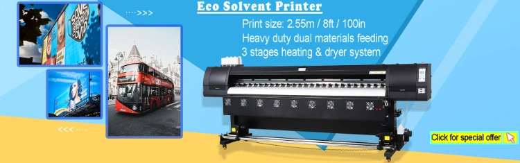 2.5m Large Format Eco Solvent Printer with Photoprint Software