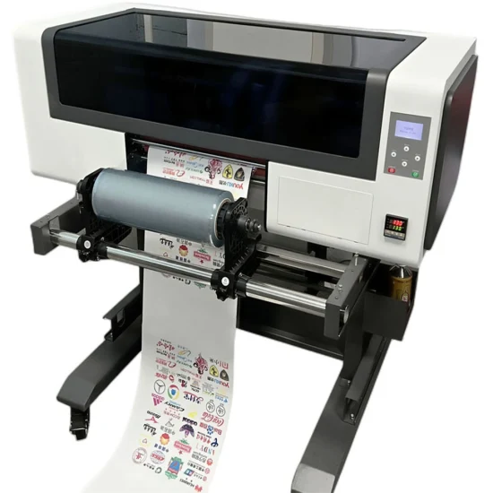 Image Printer A3 UV Stickers Pet Film Printer UV Dtf Flatbed A3 Inkjet Printer