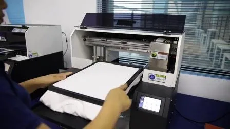 2020 New Multicolor A3 Size Double Heads 30X40cm Digital Textile DTG Printer for T